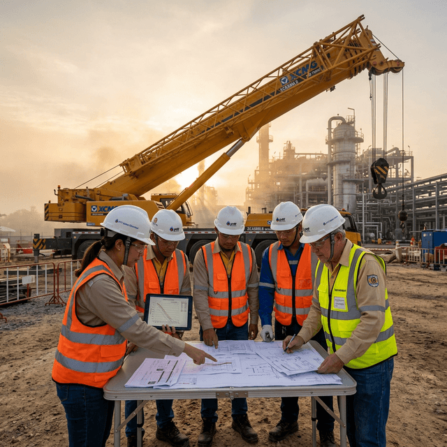 Crane Lift Plan คืออะไร? คู่มือฉบับสมบูรณ์สำหรับโครงการอุตสาหกรรม