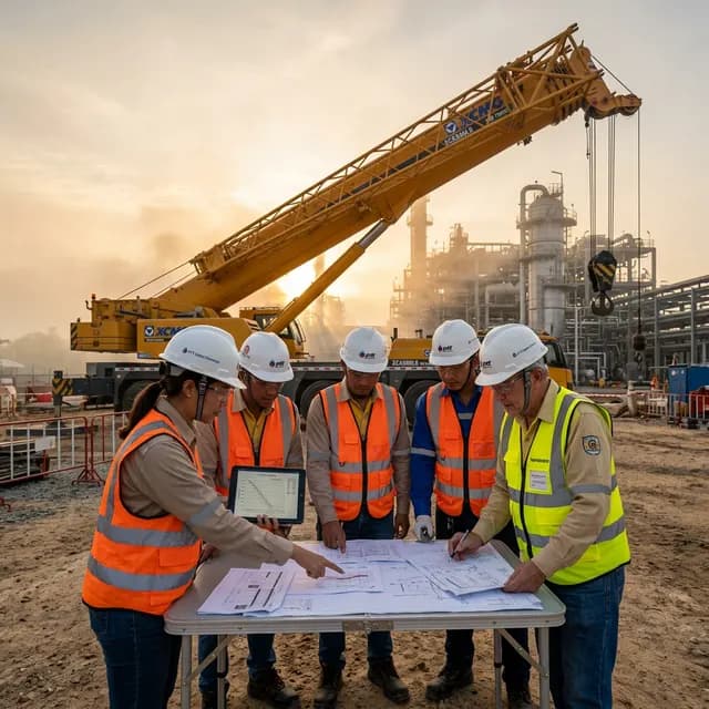 Crane Lift Plan คืออะไร? คู่มือฉบับสมบูรณ์สำหรับโครงการอุตสาหกรรม