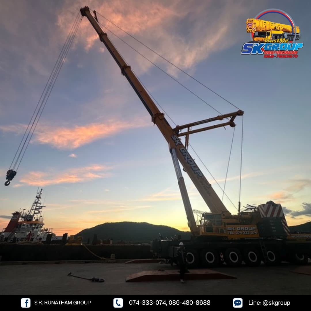 รถเครน 300 ตัน งานท่าเรือและโลจิสติกส์ ท่าเรือเซาเทิร์น จ.สงขลา ของท่าเรือเซาเทิร์น และผู้ส่งออก - ภาพที่ 1 จาก 7