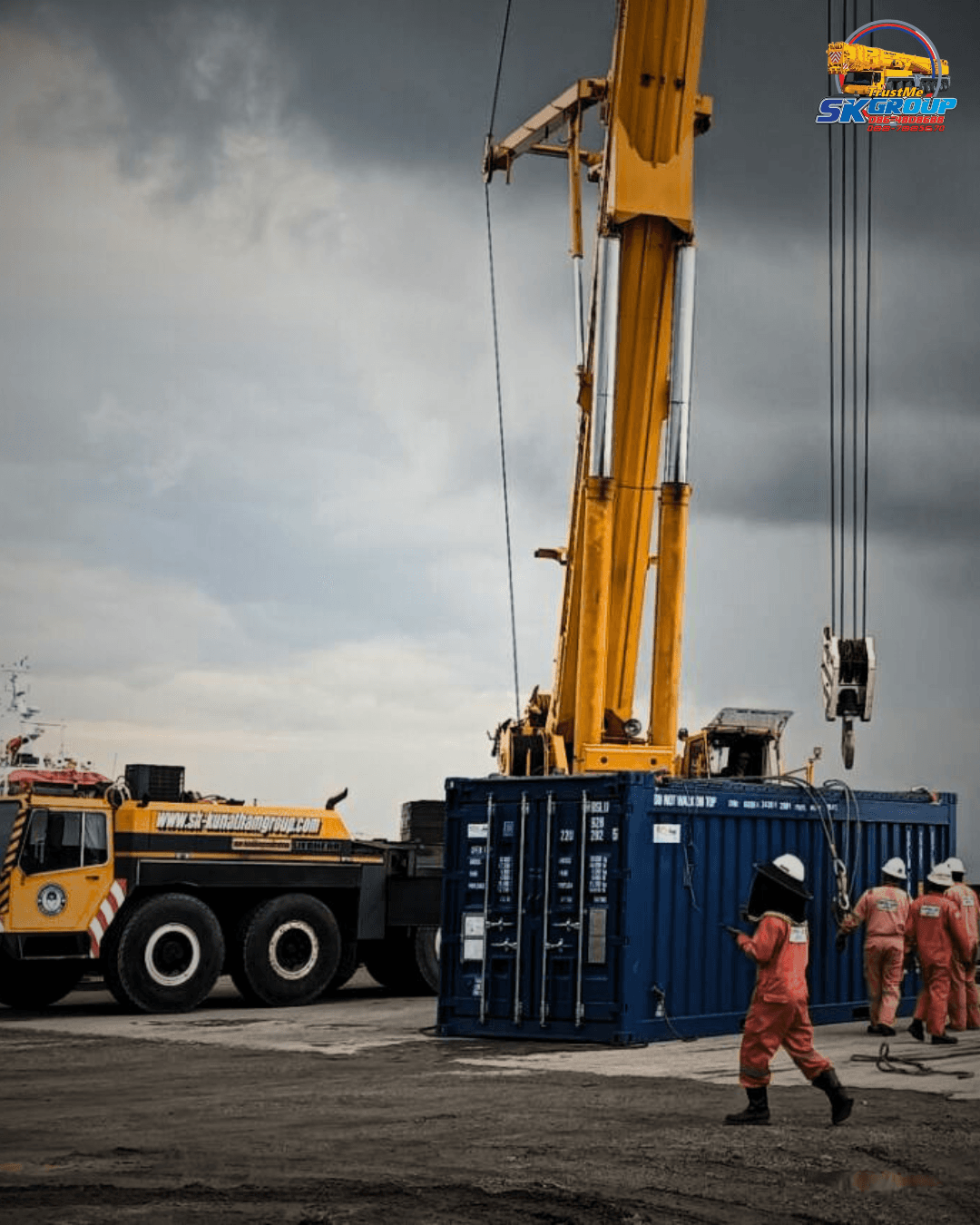 Showcase: ภารกิจยกตู้สินค้า ณ ท่าเรือสงขลา ด้วยเครน LIEBHERR 300 ตัน - ภาพที่ 2