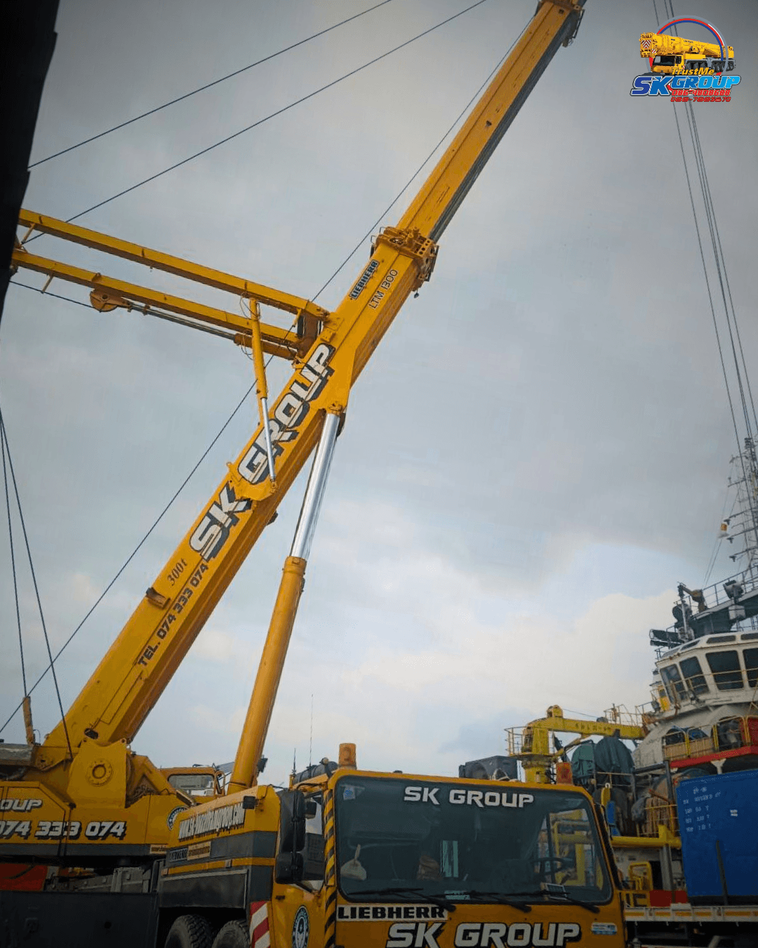 Showcase: ภารกิจยกตู้สินค้า ณ ท่าเรือสงขลา ด้วยเครน LIEBHERR 300 ตัน - ภาพที่ 4