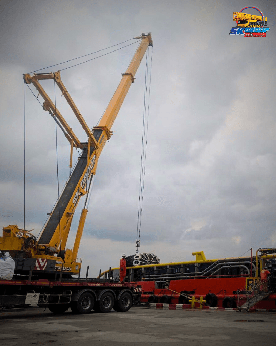 Showcase: ภารกิจยกตู้สินค้า ณ ท่าเรือสงขลา ด้วยเครน LIEBHERR 300 ตัน - ภาพที่ 6