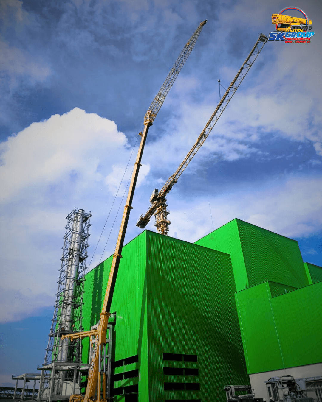 Showcase: ภารกิจรื้อถอน Tower Crane สูงเสียดฟ้า ด้วยเครน LIEBHERR 300 ตัน - ภาพที่ 2