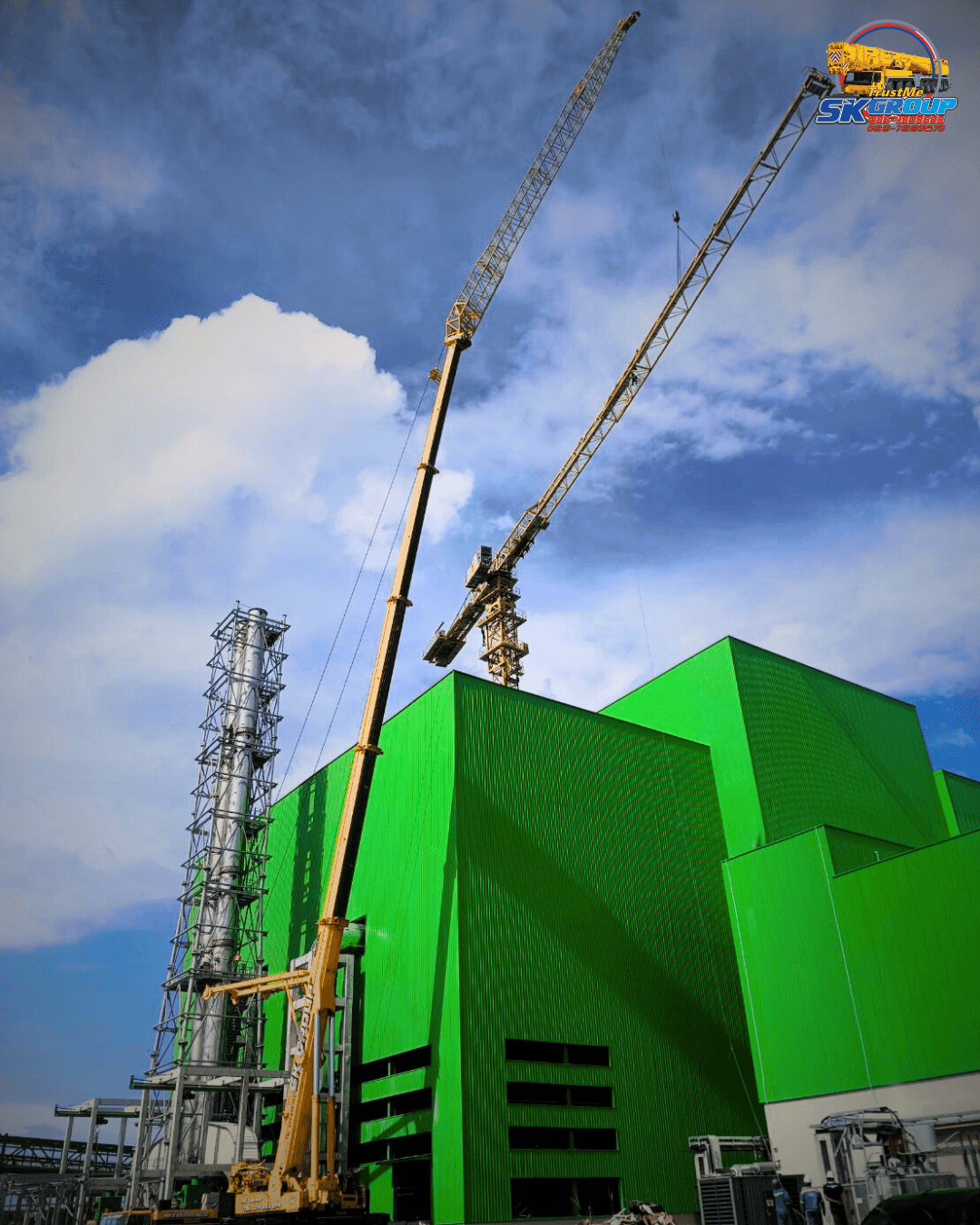 Showcase: ภารกิจรื้อถอน Tower Crane สูงเสียดฟ้า ด้วยเครน LIEBHERR 300 ตัน - ภาพที่ 3