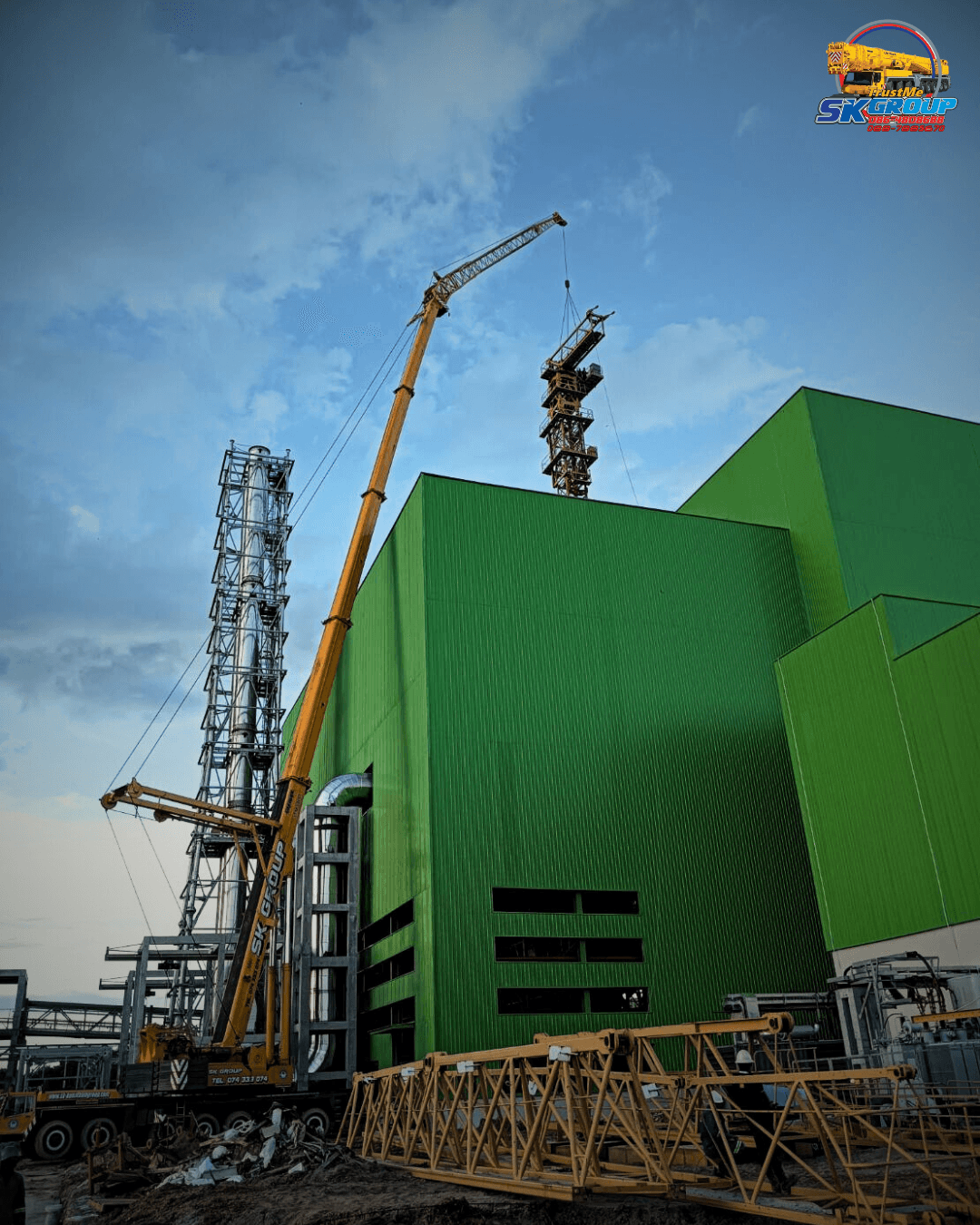 Showcase: ภารกิจรื้อถอน Tower Crane สูงเสียดฟ้า ด้วยเครน LIEBHERR 300 ตัน - ภาพที่ 5