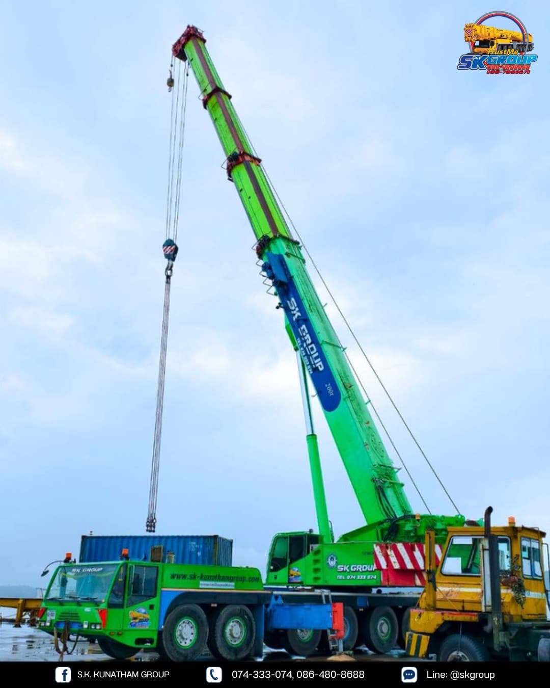 Showcase: ภารกิจยกตู้คอนเทนเนอร์ส่งออกประเทศพม่า ณ ท่าเรือระนอง