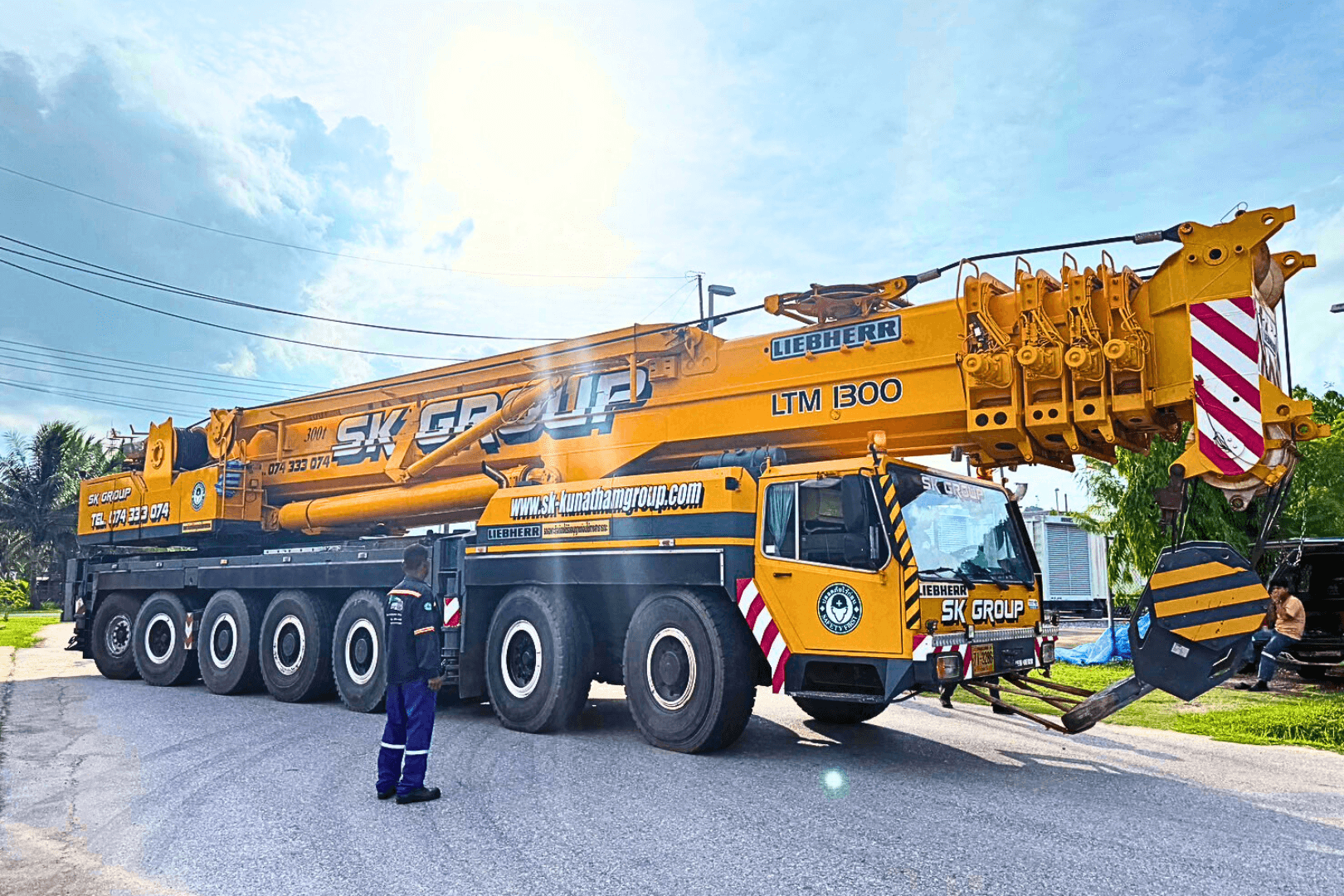 ผลงานที่พิสูจน์ความสำเร็จของ เอส.เค.คุณธรรม กรุ๊ป - ผู้นำด้านรถเครนและทดสอบน้ำหนักภาคใต้