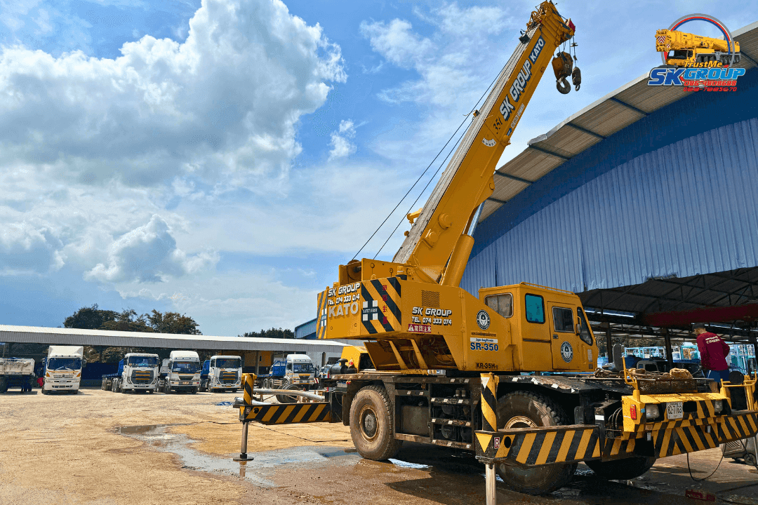 เช่ารถเครน ผู้นำบริการครบวงจรภาคใต้ | S.K. Kunatham