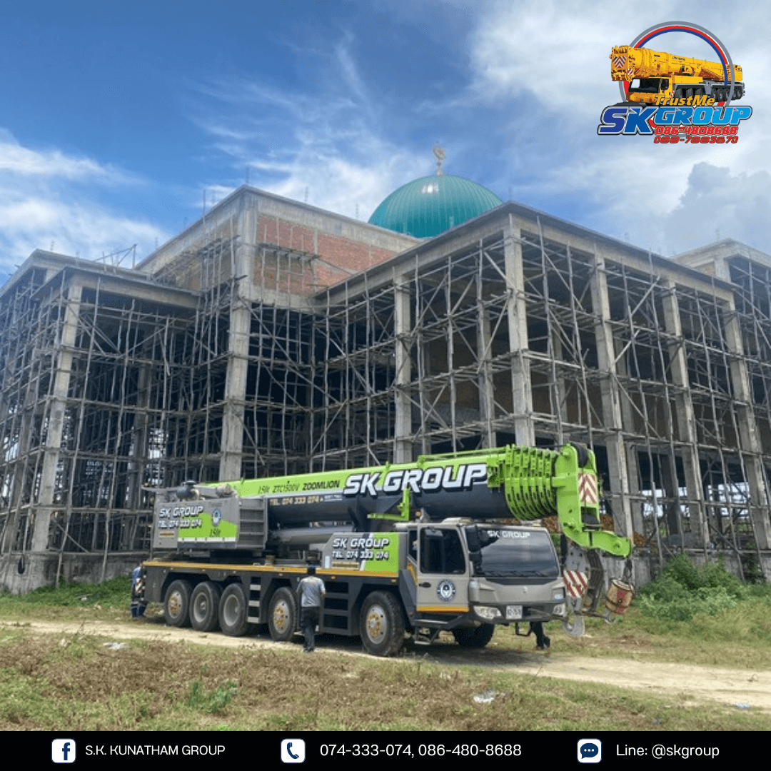 Showcase: ภารกิจพิเศษติดตั้งโดมมัสยิด ด้วยความศรัทธาและมืออาชีพ