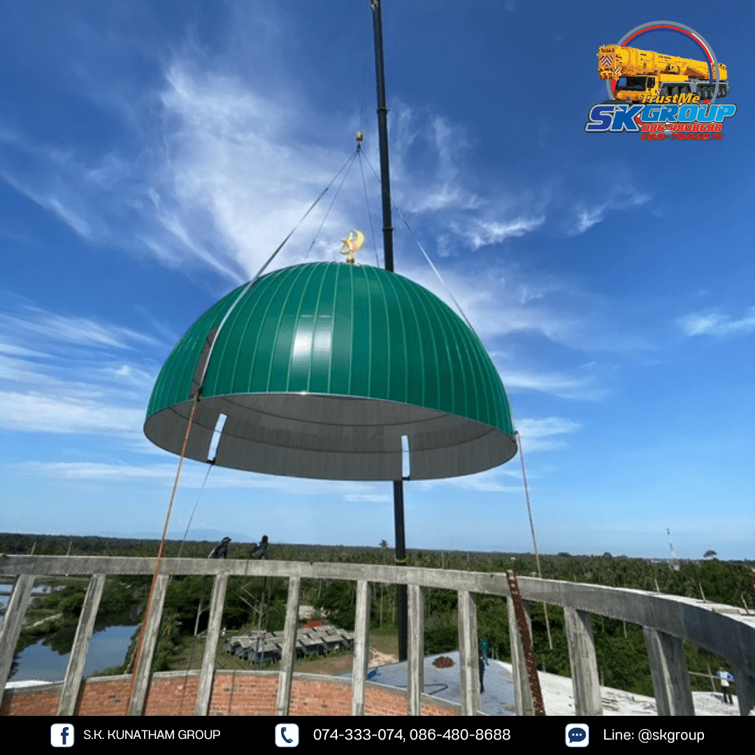 รถเครน 150 ตัน โครงการพิเศษ จังหวัดสงขลา ของคณะกรรมการมัสยิดและชุมชน - ภาพที่ 2 จาก 4