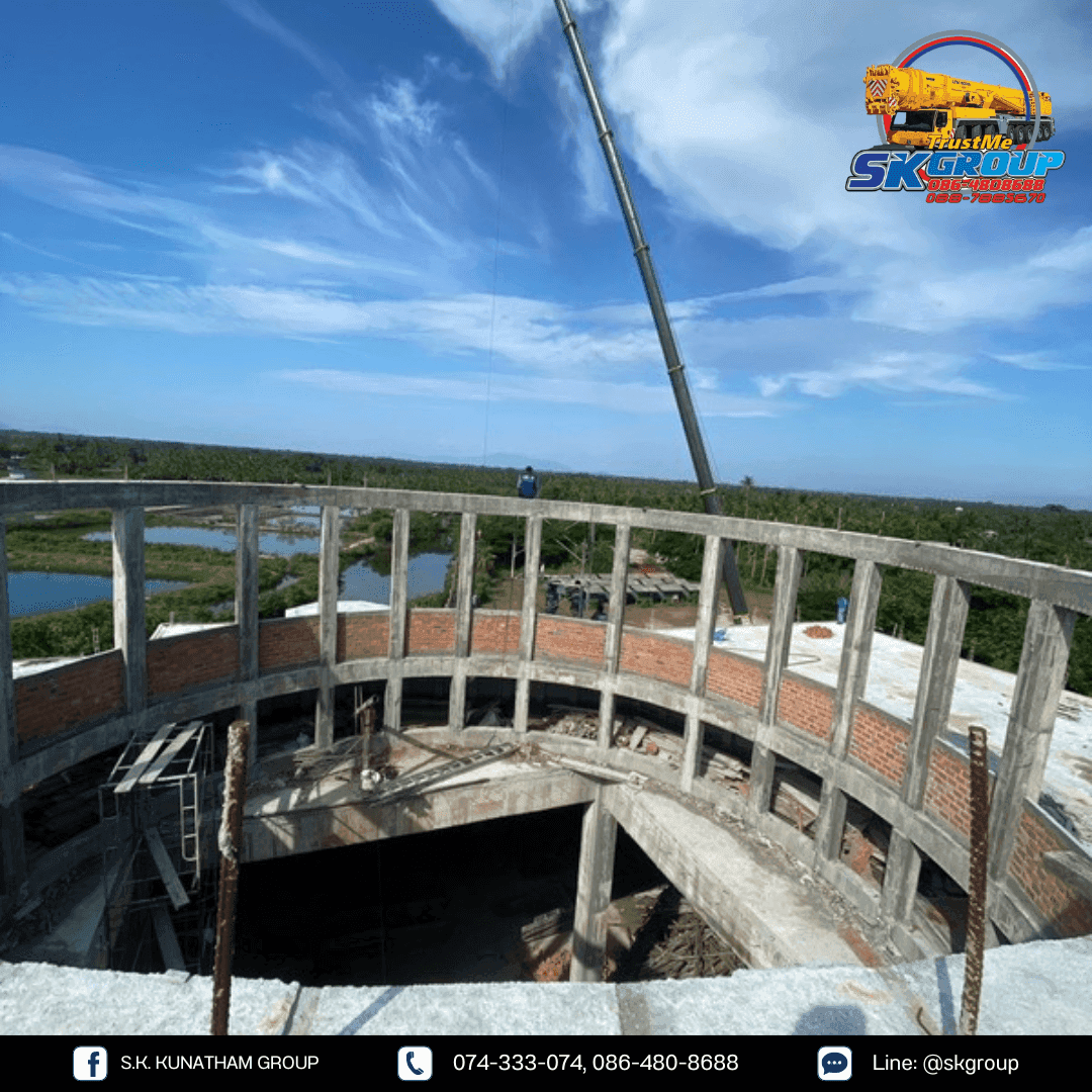 รถเครน 150 ตัน โครงการพิเศษ จังหวัดสงขลา ของคณะกรรมการมัสยิดและชุมชน - ภาพที่ 3 จาก 4