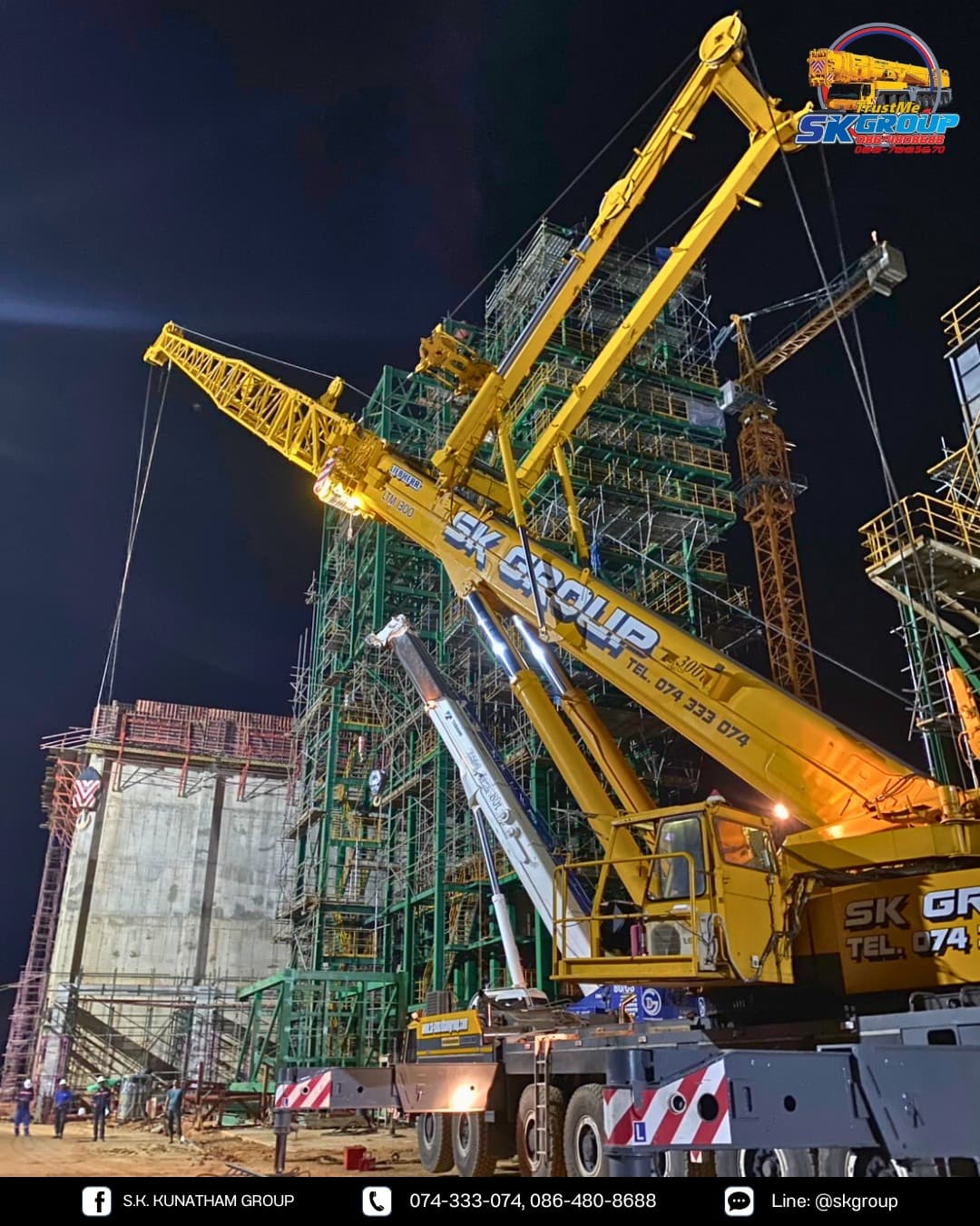 Showcase: งานยก Boiler ณ โรงไฟฟ้าชีวมวล SCG ทุ่งลุง - ภาพที่ 3