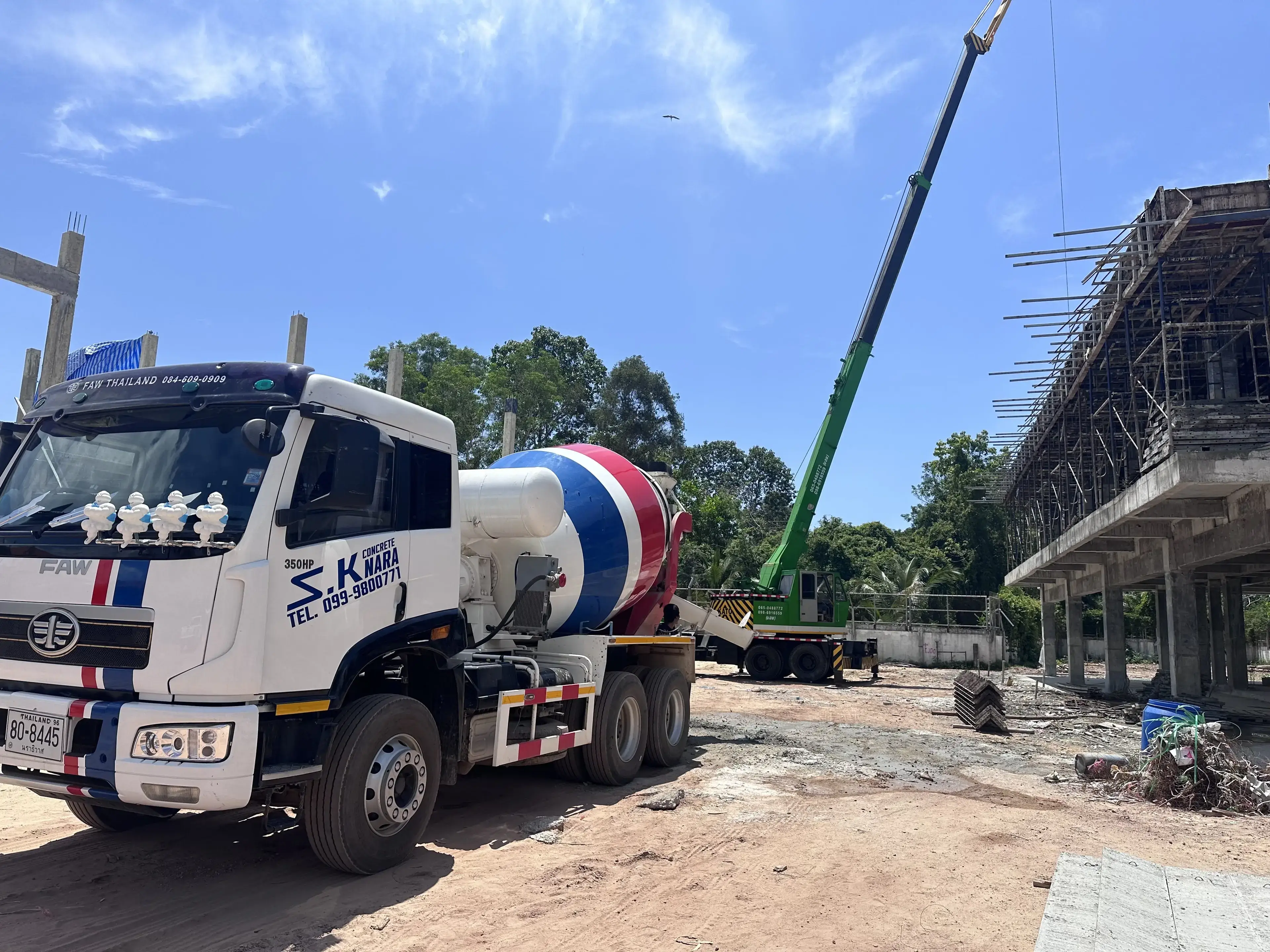 ราคาคอนกรีตผสมเสร็จ 2568 พร้อมโปรโมชันพิเศษจาก S.K. Concrete Nara