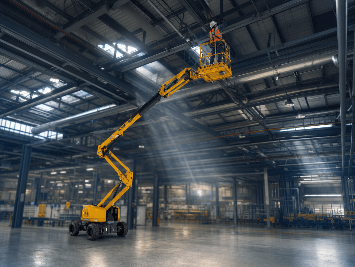 รถกระเช้าให้เช่า Boom Lift คืออะไร? คู่มือฉบับสมบูรณ์: ประเภท สเปค ความปลอดภัย และวิธีเลือก 2569