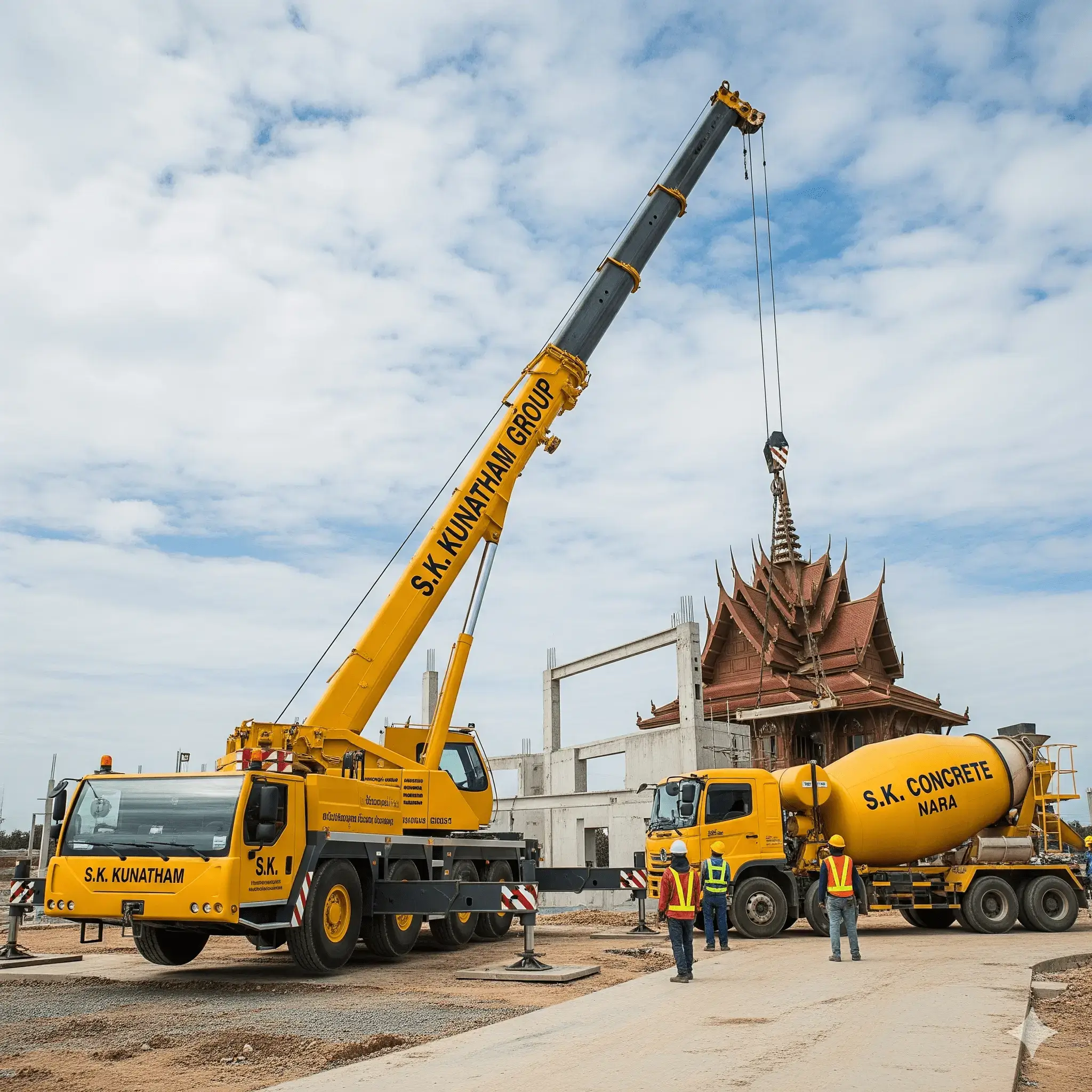 บริการเช่ารถเครนนราธิวาส: ยกทัพบริการเต็มรูปแบบ รถเครน 25-300 ตัน ครบวงจรในนราธิวาส