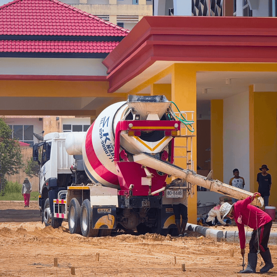 จำหน่ายคอนกรีตผสมเสร็จ นราธิวาส เอส.เค.คุณธรรม กรุ๊ป