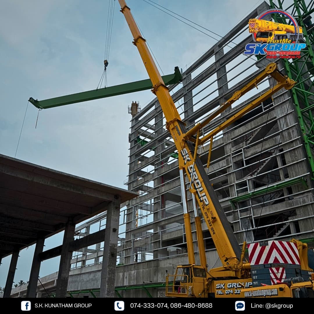 Showcase: ภารกิจยกประกอบ Over Head Crane ณ โรงไฟฟ้าชีวมวล - ภาพที่ 3