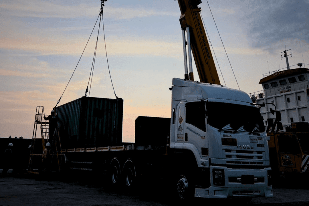 บริการเช่ารถเครน ขนส่ง ทดสอบน้ำหนัก เอส.เค.คุณธรรม กรุ๊ป ภาคใต้