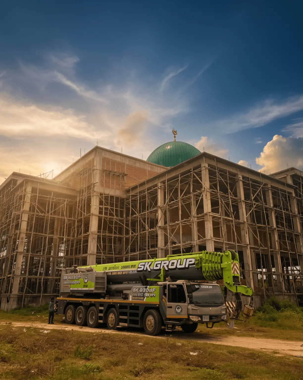 รถเครน Zoomlion: รถเครนยักษ์ใหญ่จากจีน