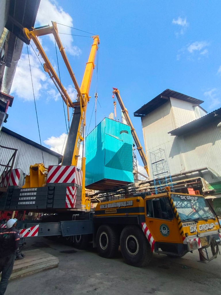 Heavy Lifting Operation in Songkhla